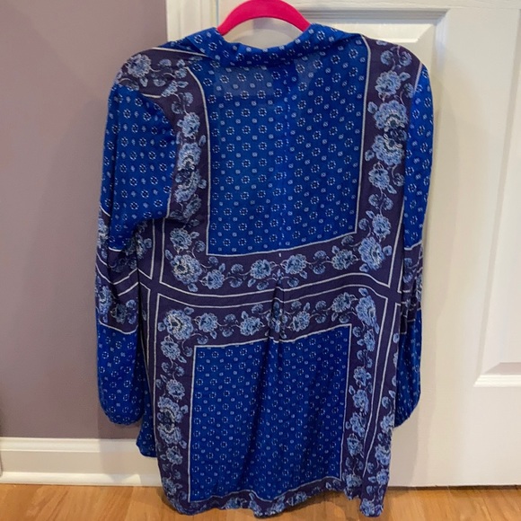 Free people bandana print top/tunic - Picture 3 of 3